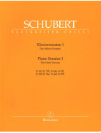 Franz Schubert: Piano Sonatas I - The Early Sonatas (noty na klavír)