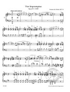 Franz Schubert: Impromptus Op. 90 D 899, Op. Post. 142 D 935 (noty na klavír)