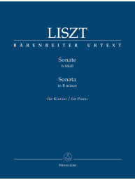 Franz Liszt: Sonata For Piano In B Minor (noty na klavír)