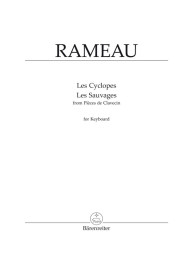 Jean-Philippe Rameau: Les Cyclopes et Les Sauvages (noty na klavír)