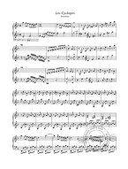 Jean-Philippe Rameau: Les Cyclopes et Les Sauvages (noty na klavír)