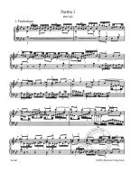 Johann Sebastian Bach: Six Partitas BWV 825-830 (noty pro klavír)