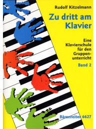 Rudolf Kitzelmann: Zu Dritt Am Klavier 2 (noty na klavír)
