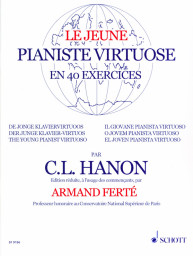 Charles-Louis Hanon: The Young Pianist Virtuoso - 40 exercices (noty na klavír)