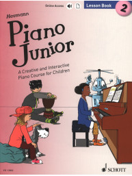 Hans-Günter Heumann: Piano Junior - Lesson Book 2 (noty na klavír)(+audio)