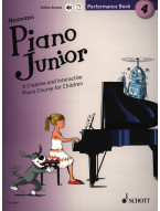 Hans-Günter Heumann: Piano Junior: Performance 4 (noty na klavír)(+audio)