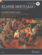 Classics Meet Jazz 1 (noty na klavír)(+audio)