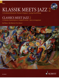 Classics Meet Jazz 2 (noty na klavír)(+audio)