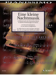 Eine Kleine Nachtmusik: 60 Classical Master Pieces (noty na snadný klavír)