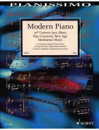 Modern Piano: 20th Century, Jazz, Blues, Pop, Crossover, New Age, Meditation Music (noty na klavír)