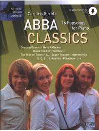 ABBA Classics: 16 Popsongs (noty na klavír)(+audio)