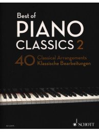 Best of Piano Classics 2 - Forty Classical Arrangements (noty na klavír)