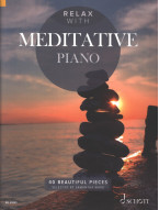 Relax with Meditative Piano: 40 Beautiful Pieces (noty na klavír)