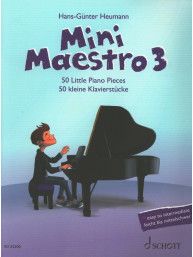 Hans-Günter Heumann: Mini Maestro 3 - 50 Little Piano Pieces (noty na klavír)