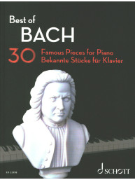 Best of Bach: 30 Famous Pieces for Piano (noty na klavír)
