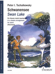 P.I. Čajkovskij: Swan Lake  / Labutí jezero (noty na snadný klavír)