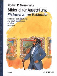 M.P. Musorgskij: Pictures at an Exhibition / Obrázky z výstavy (noty na snadný klavír)
