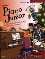 Hans-Günter Heumann: Piano Junior Christmas Book (noty na snadný klavír)(+audio)