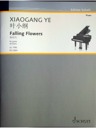 Xiaogang Ye: Falling Flowers op. 100b (noty na klavír)
