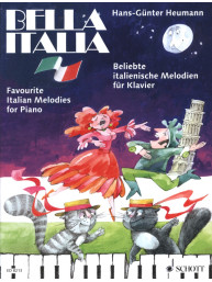Hans-Günter Heumann: Bella Italia (noty na snadný klavír)