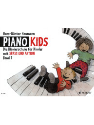 Hans-Günter Heumann: Piano Kids 1 - Die Klavierschule für Kinder mit Spaß und Aktion (noty na klavír)