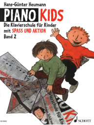 Hans-Günter Heumann: Piano Kids 2 - Klavierschule (noty na klavír)