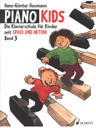 Hans-Günter Heumann: Piano Kids 3 - Klavierschule (noty na klavír)