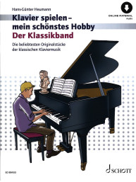 Hans-Günter Heumann: Klavier spielen mein schönstes Hobby - Favourite original piano classics (noty na klavír)(+audio)