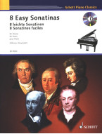 8 Easy Sonatinas (noty na klavír)(+audio)