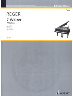 Max Reger: 7 Waltzes Opus 11 (noty na klavír)