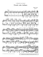 Frédéric Chopin: Grande valse brillante op. 18 (noty na klavír)