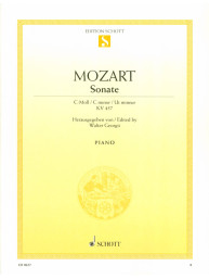 W.A. Mozart: Sonate C-Moll KV 457 (noty na klavír)