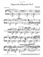 Franz Liszt: Hungarian Rhapsody no. 2 (noty pro sólo klavír)
