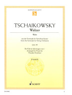 P.I. Čajkovskij: Waltz op. 48 (noty na klavír)