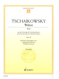 P.I. Čajkovskij: Waltz op. 48 (noty na klavír)