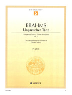 Johannes Brahms: Hungarian Dance no. 5 (noty pro klavír)