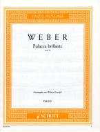 Carl Maria von Weber: Polacca brillante E major op. 72 (noty na klavír)