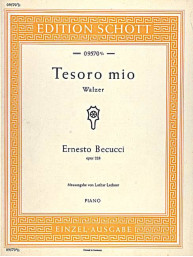 Ernesto Becucci: Tesoro Mio Op. 228 (noty na klavír)