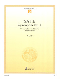 Erik Satie: Gymnopedie 1 (noty na klavír)