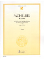 Johann Pachelbel: Kanon (noty na snadný klavír)