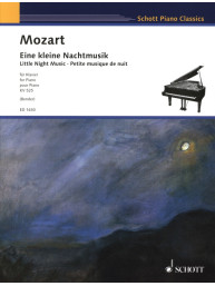 W.A. Mozart: Eine Kleine Nachtmusik KV 525 / Malá noční hudba (noty na klavír)
