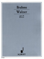 Johannes Brahms: Walser Op. 39 (noty na klavír)