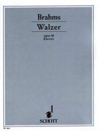 Johannes Brahms: Walser Op. 39 (noty na klavír)