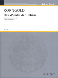 Erich Wolfgang Korngold: Das Wunder der Heliane op. 20 (noty na klavír)