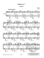 Fazil Say: 3 Ballads op. 12 (noty na klavír)