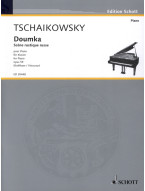 P.I. Čajkovskij: Dumka op. 59 (noty na klavír)