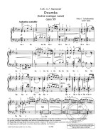 P.I. Čajkovskij: Dumka op. 59 (noty na klavír)