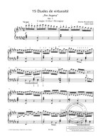 Moritz Moszkowski: 15 Virtuoso Studies op. 72 (noty na klavír)