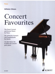 Concert Favourites: The Finest Concert And Encore Pieces (noty na klavír)