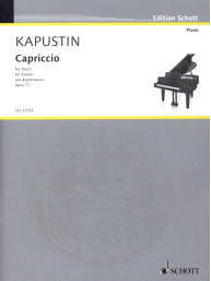 Nikolaj Kapustin: Capriccio op. 71 (noty na klavír)